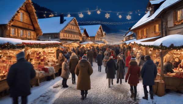 Profitez des marchés de Noël en Haute-Savoie cette année